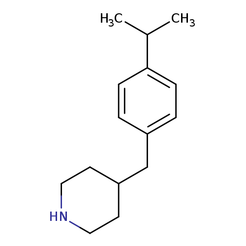 4-([4-(Propan-2-yl)phenyl]methyl)piperidine
