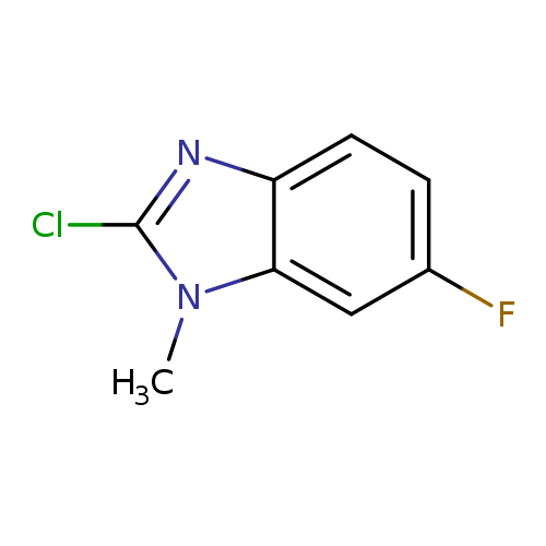 1H-Benzimidazole,2-chloro-6-fluoro-1-methyl-(9CI)