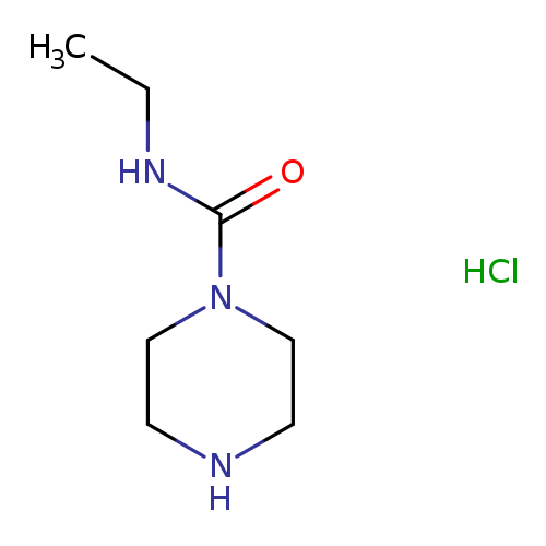 N-ethylpiperazine-1-carboxamide hydrochloride
