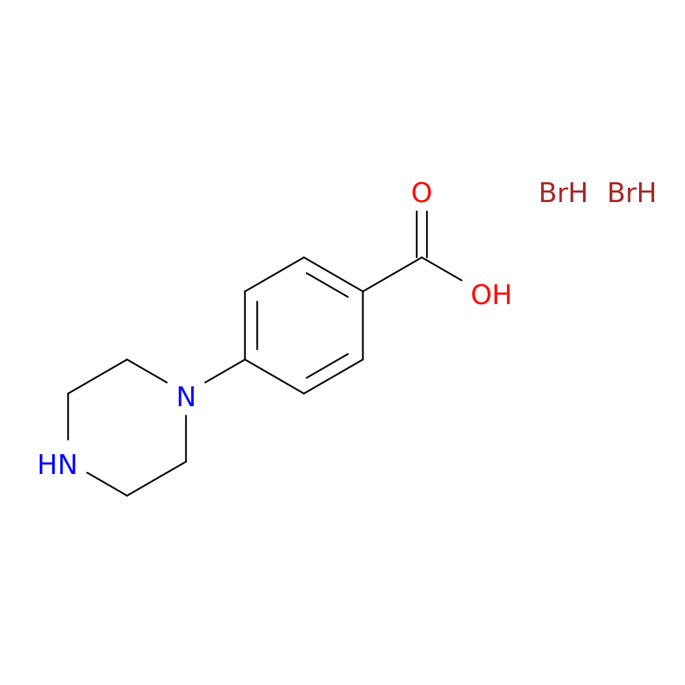 4-Piperazin-1-yl-benzoic acid dihydrobromide