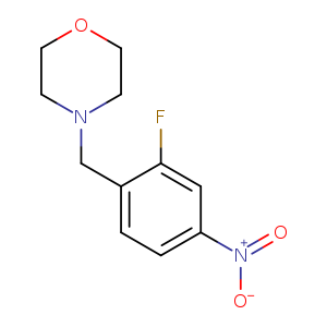 4-(2-Fluoro-4-nitrobenzyl)morpholine