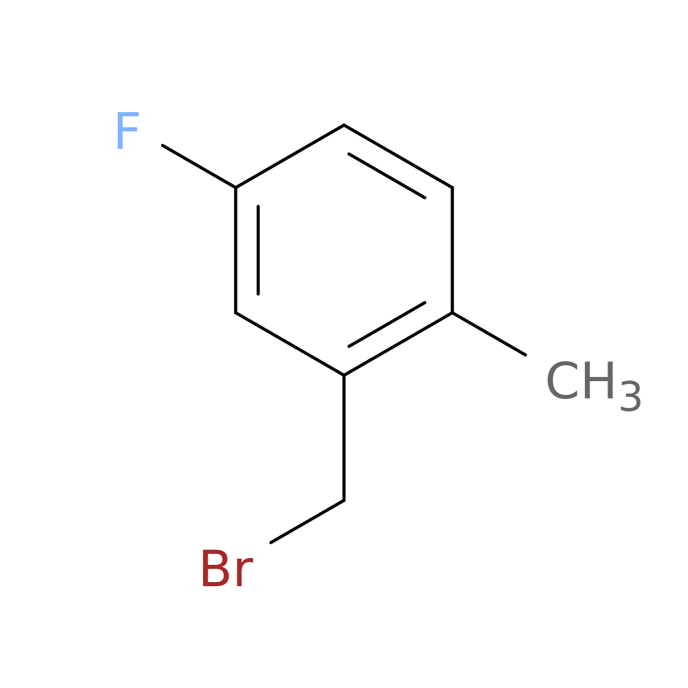 Benzene, 2-(bromomethyl)-4-fluoro-1-methyl-