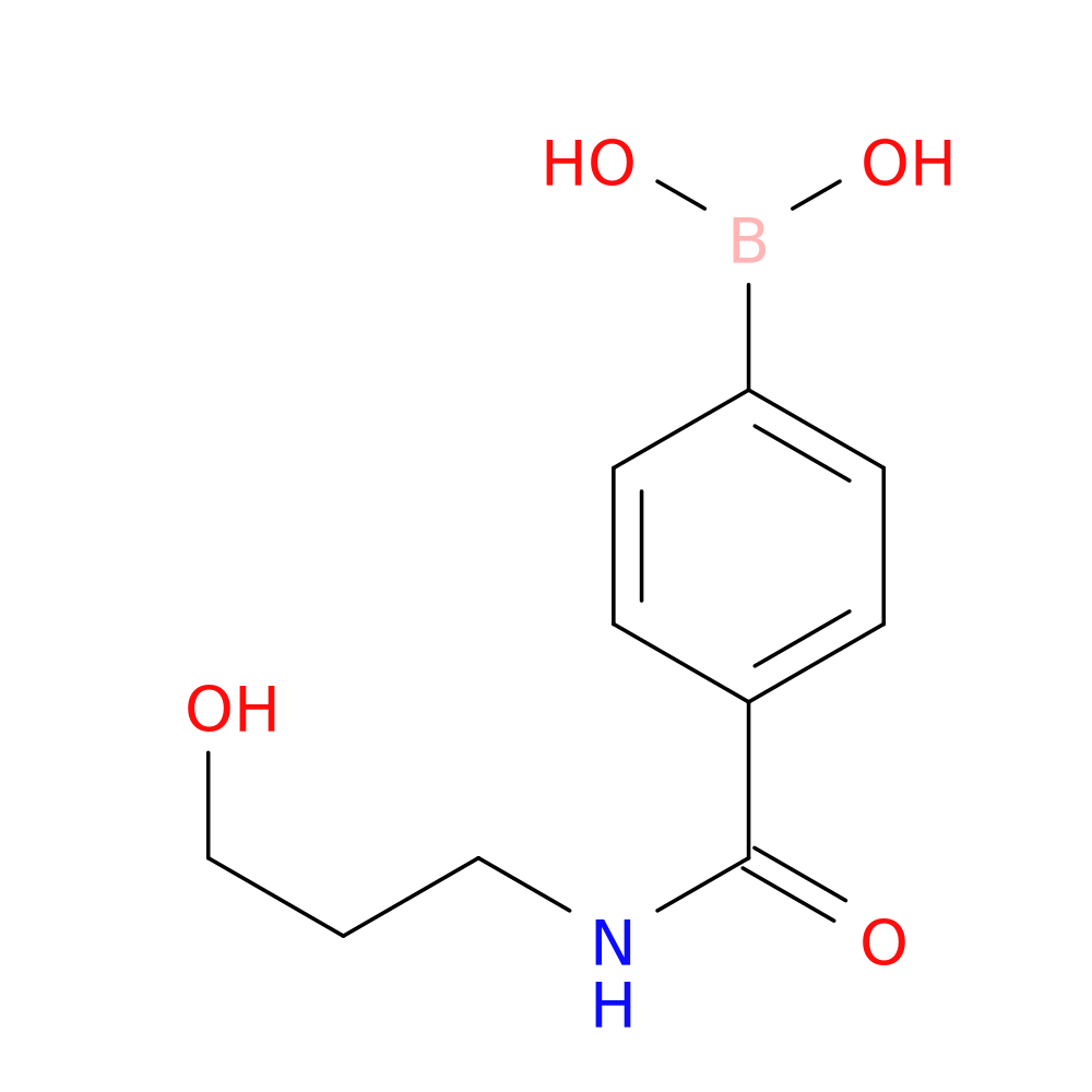 4-(3-Hydroxypropylcarbamoyl)phenylboronic acid