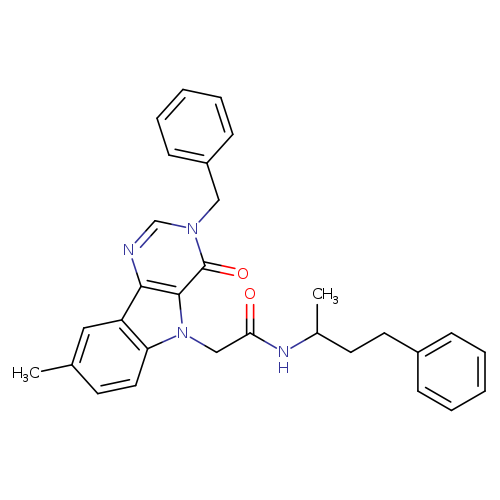 2-{3-benzyl-8-methyl-4-oxo-3H,4H,5H-pyrimido[5,4-b]indol-5-yl}-N-(4-phenylbutan-2-yl)acetamide