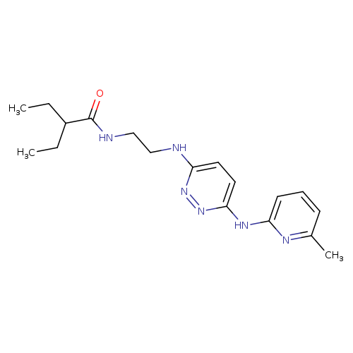 2-ethyl-N-[2-({6-[(6-methylpyridin-2-yl)amino]pyridazin-3-yl}amino)ethyl]butanamide