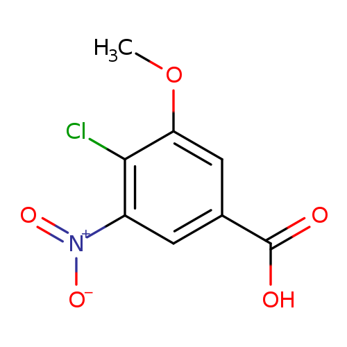 4-chloro-3-methoxy-5-nitrobenzoic acid