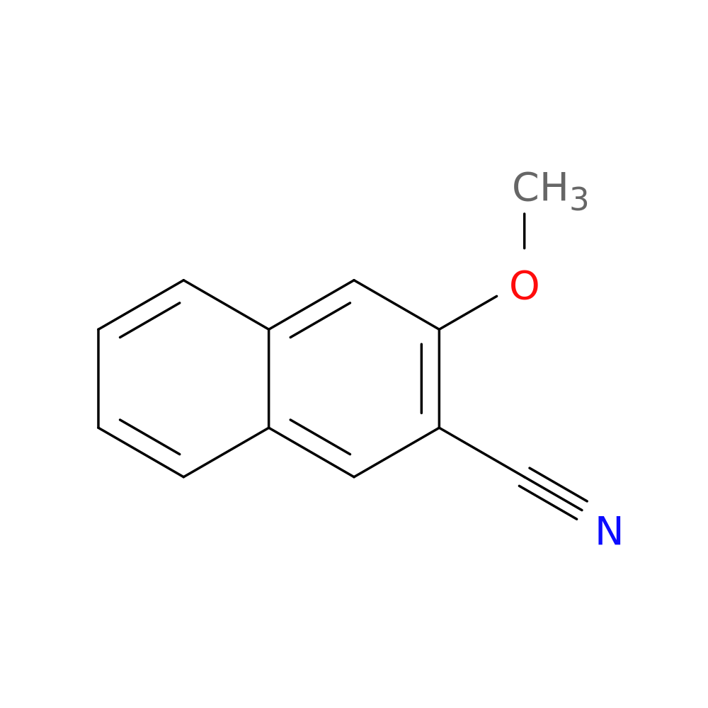 2-Cyano-3-methoxynaphthalene