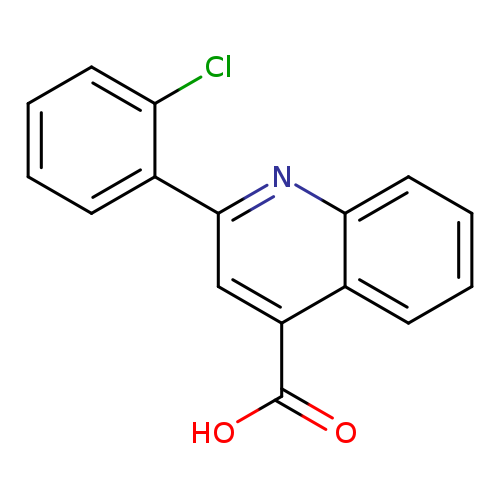 2-(2-Chlorophenyl)-4-quinolinecarboxylic acid