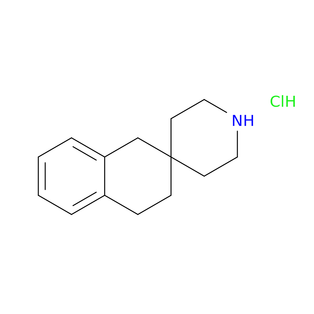 3,4-DIHYDRO-1H-SPIRO[NAPHTHALENE-2,4'-PIPERIDINE] HCL