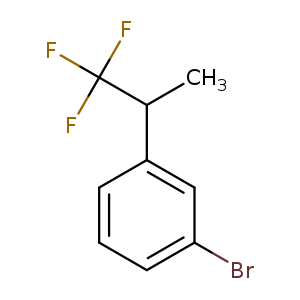 1-bromo-3-(1,1,1-trifluoropropan-2-yl)benzene