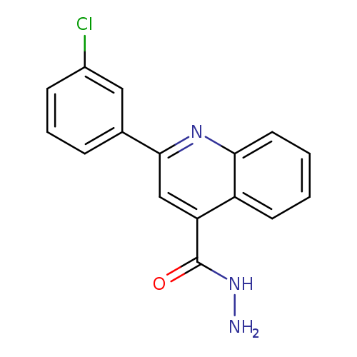 2-(3-Chlorophenyl)quinoline-4-carbohydrazide