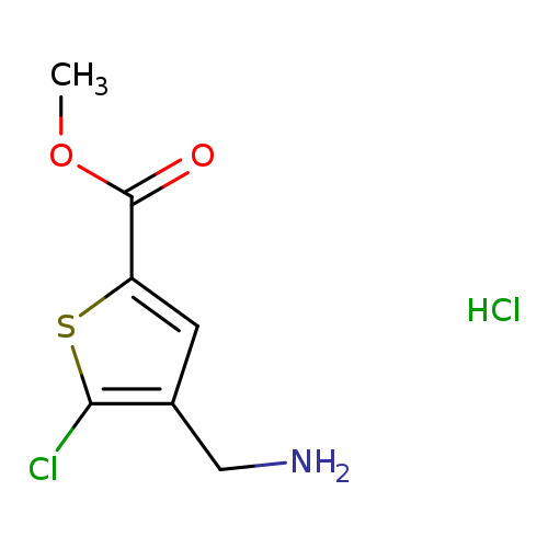 methyl 4-(aminomethyl)-5-chlorothiophene-2-carboxylate hydrochloride