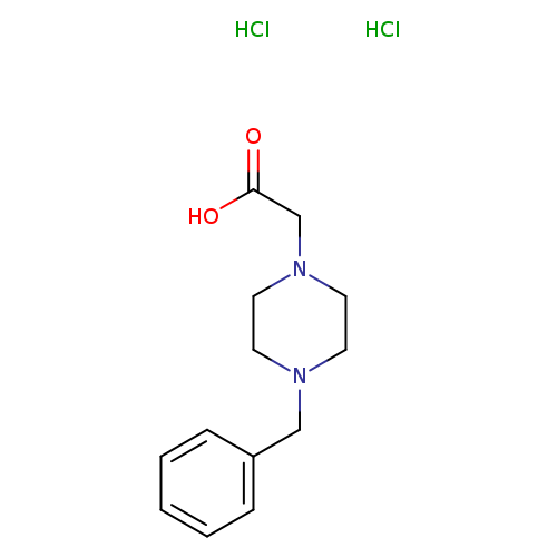 2-(4-Benzylpiperazin-1-yl)acetic acid dihydrochloride