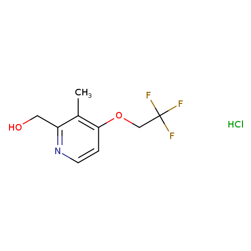(3-Methyl-4-(2,2,2-trifluoroethoxy)pyridin-2-yl)methanol hydrochloride