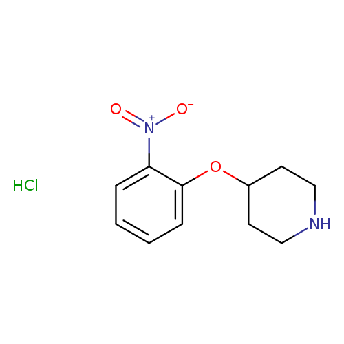 4-(2-Nitrophenoxy)piperidine, HCl