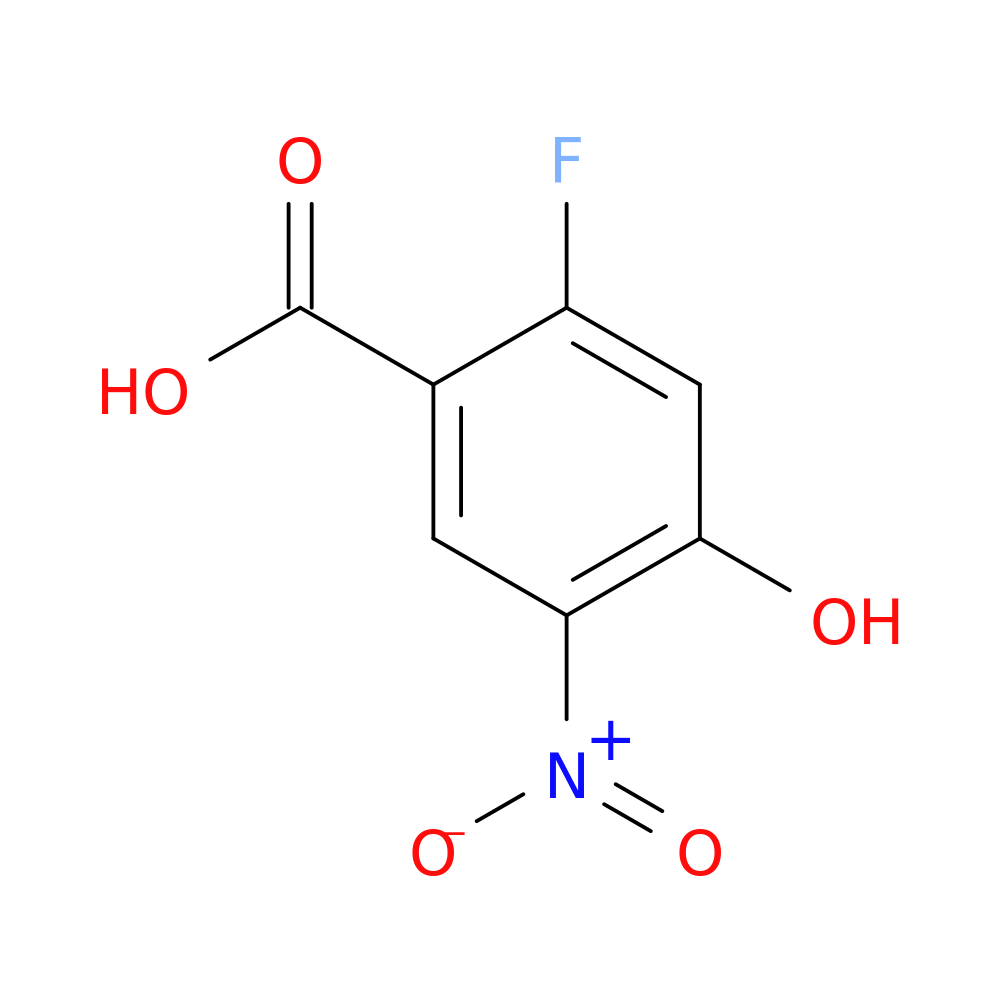 2-Fluoro-4-hydroxy-5-nitrobenzoic acid