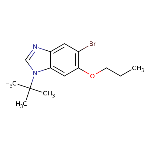 5-Bromo-1-t-butyl-6-propoxybenzimidazole