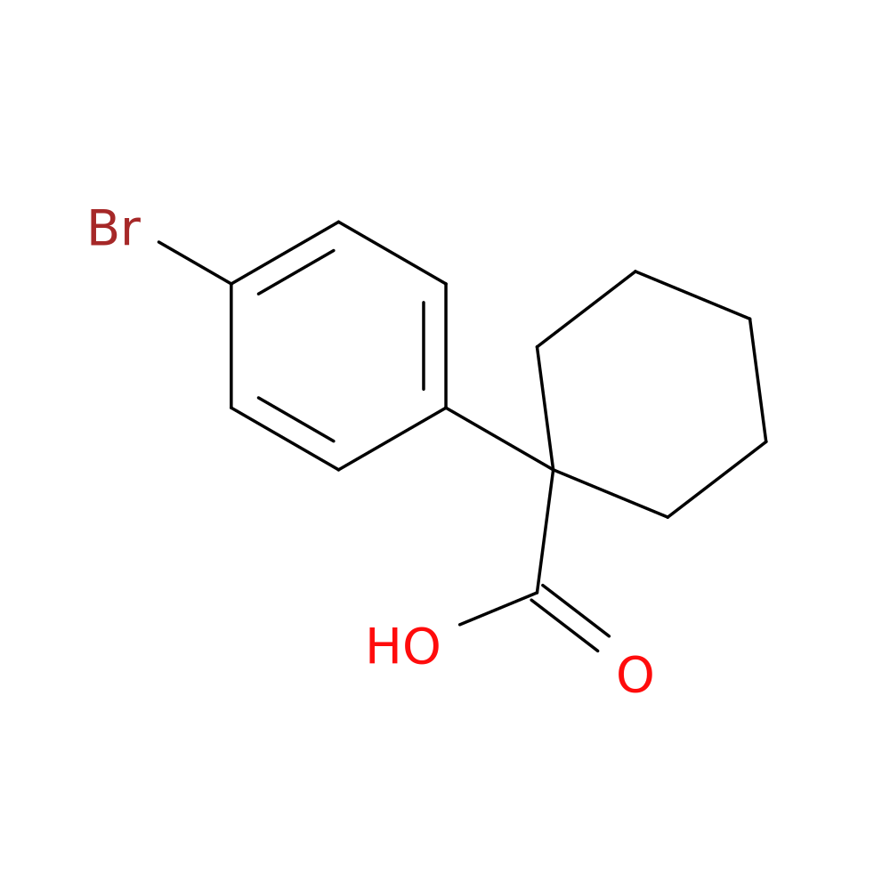 1-(4-Bromophenyl)cyclohexanecarboxylic acid