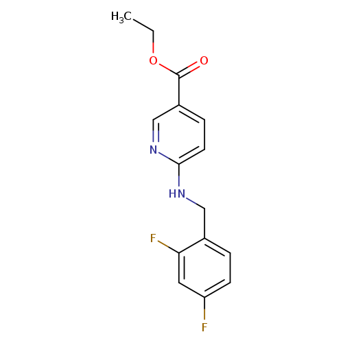 ethyl6-{[(2,4-difluorophenyl)methyl]amino}pyridine-3-carboxylate