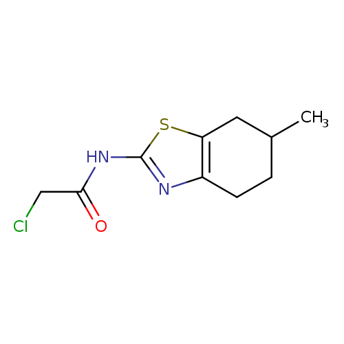 2-Chloro-N-(6-methyl-4,5,6,7-tetrahydrobenzo[d]thiazol-2-yl)acetamide
