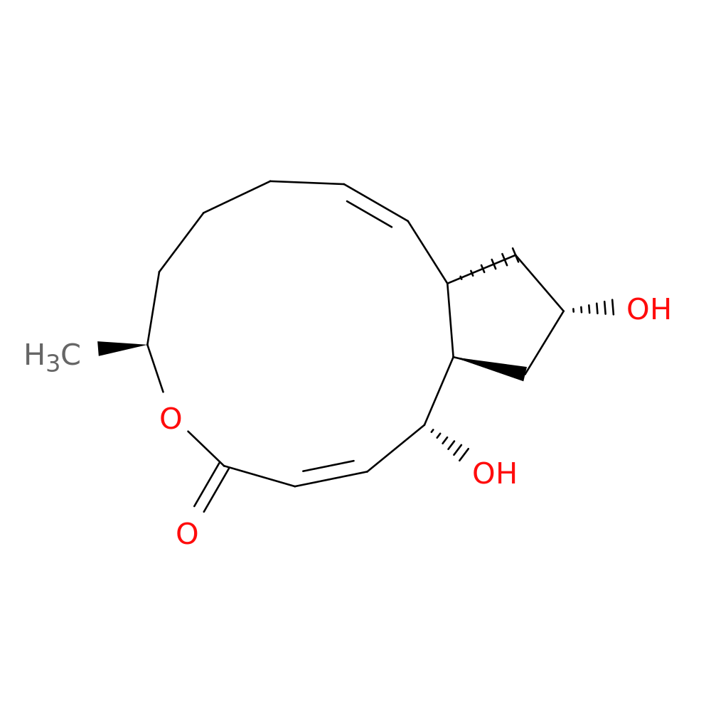 4H-Cyclopent[f]oxacyclotridecin-4-one, 1,6,7,8,9,11a,12,13,14,14a-decahydro-1,13-dihydroxy-6-methyl-, (1R,2E,6S,10E,11aS,13S,14aR)-