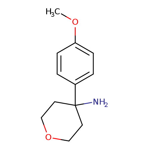 4-(4-methoxyphenyl)oxan-4-amine