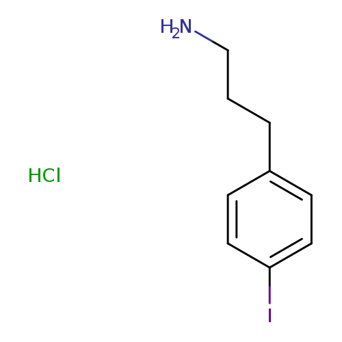 3-(4-iodophenyl)propan-1-amine hydrochloride