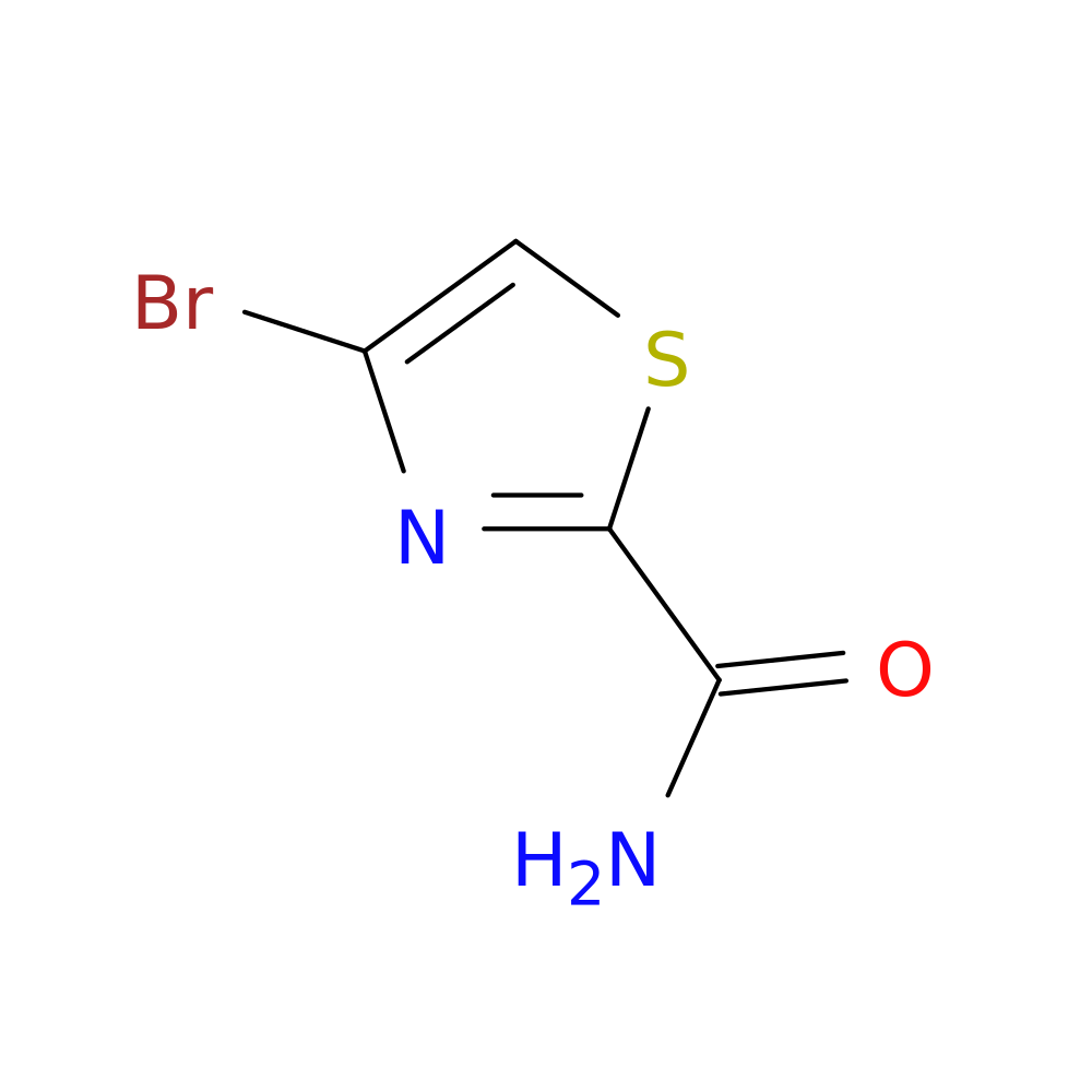 4-BROMOTHIAZOLE-2-CARBOXAMIDE