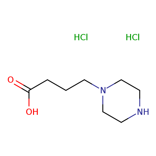 4-(piperazin-1-yl)butanoic acid dihydrochloride