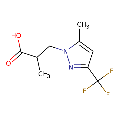 2-METHYL-3-(5-METHYL-3-TRIFLUOROMETHYL-PYRAZOL-1-YL)-PROPIONIC ACID