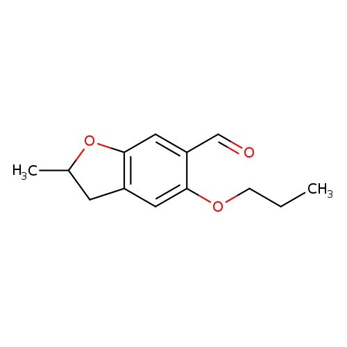 2-Methyl-5-propoxy-2,3-dihydro-1-benzofuran-6-carbaldehyde