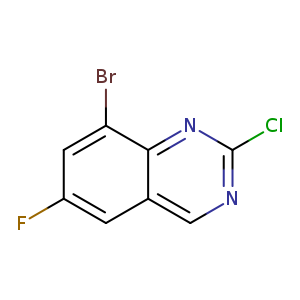 8-bromo-2-chloro-6-fluoroquinazoline
