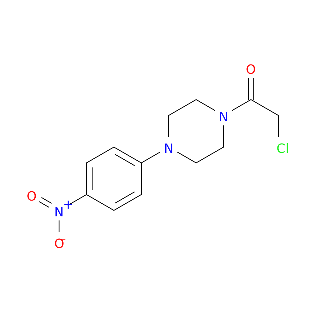 2-Chloro-1-[4-(4-nitrophenyl)-1-piperazinyl]ethanone