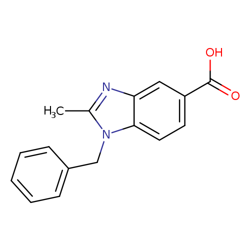 1-Benzyl-2-methylbenzodiazole-5-carboxylic acid