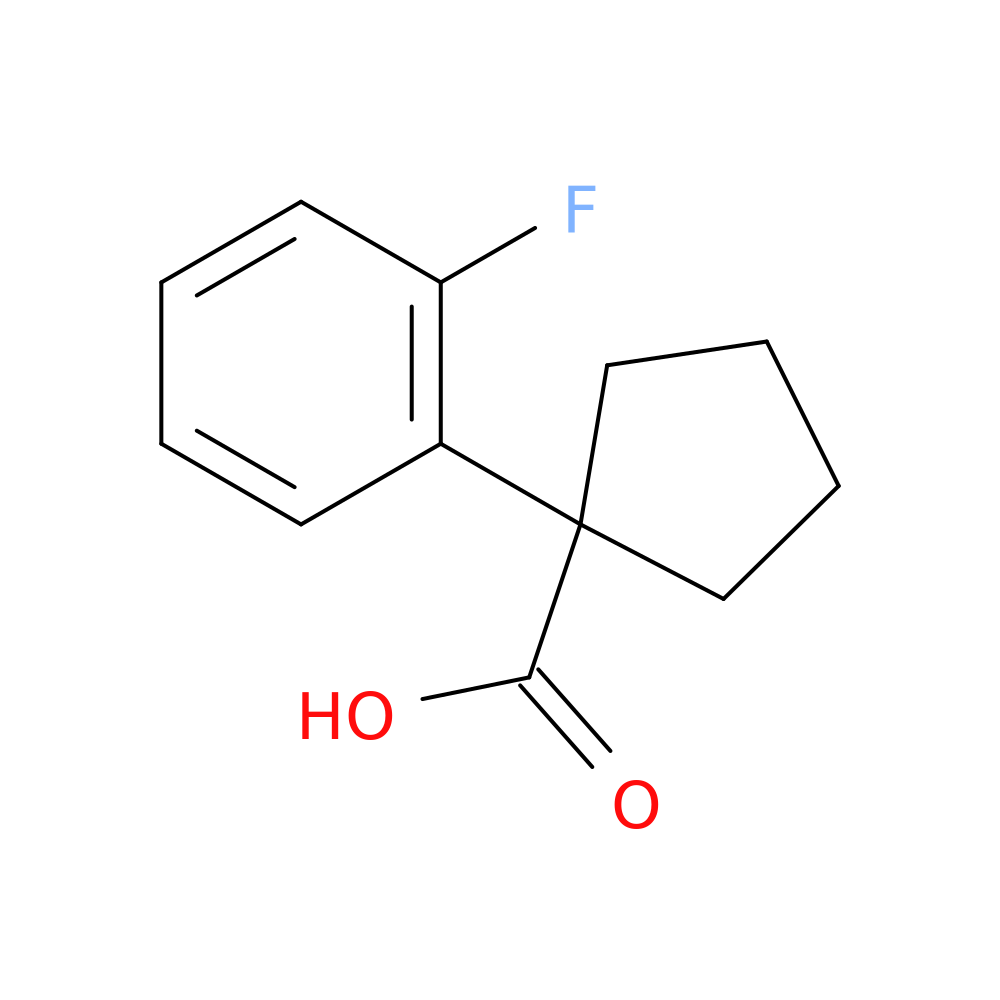1-(2-Fluorophenyl)cyclopentanecarboxylic acid