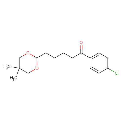 4'-Chloro-5-(5,5-dimethyl-1,3-dioxan-2-yl)valerophenone