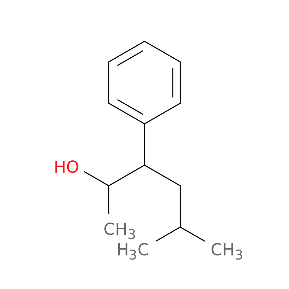 5-methyl-3-phenylhexan-2-ol