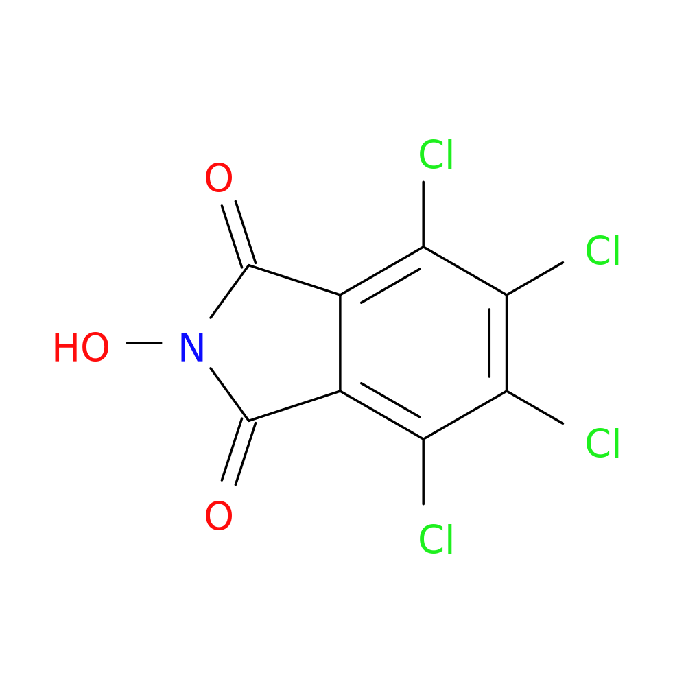 4,5,6,7-Tetrachloro-2-hydroxy-1H-isoindole-1,3(2H)-dione