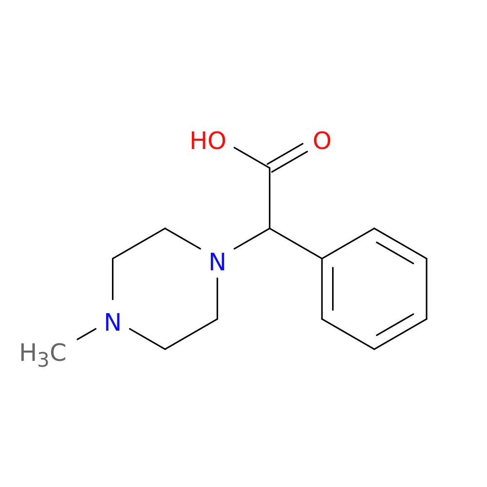 2-(4-Methylpiperazin-1-yl)-2-phenylacetic acid