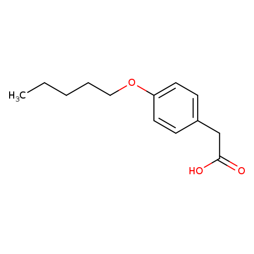 2-[4-(pentyloxy)phenyl]acetic acid