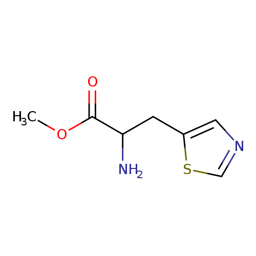 methyl 2-amino-3-(1,3-thiazol-5-yl)propanoate