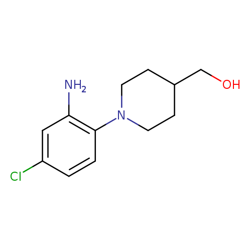 [1-(2-amino-4-chlorophenyl)piperidin-4-yl]methanol