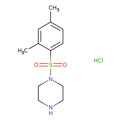 1-(2,4-dimethylbenzenesulfonyl)piperazine hydrochloride