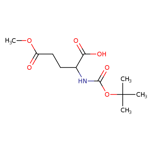 Glutamic acid, N-​[(1,​1-​dimethylethoxy)​carbonyl]​-​, 5-​methyl ester