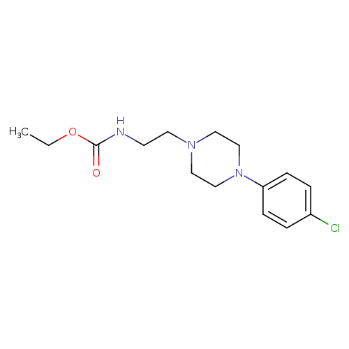 ethyl N-{2-[4-(4-chlorophenyl)piperazin-1-yl]ethyl}carbamate