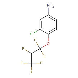3-chloro-4-(1,1,2,3,3,3-hexafluoropropoxy)aniline