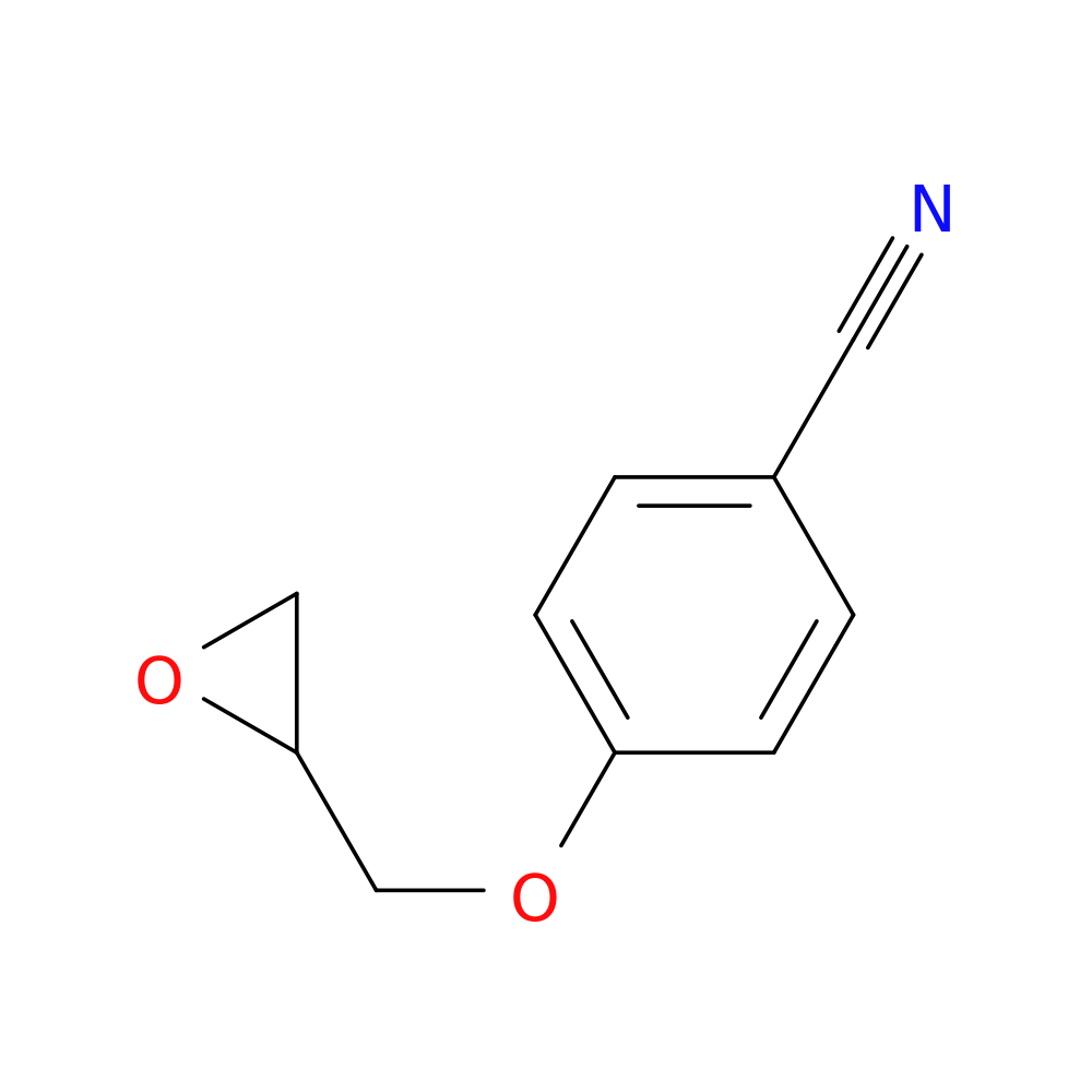 4-(2-Oxiranylmethoxy)benzenecarbonitrile