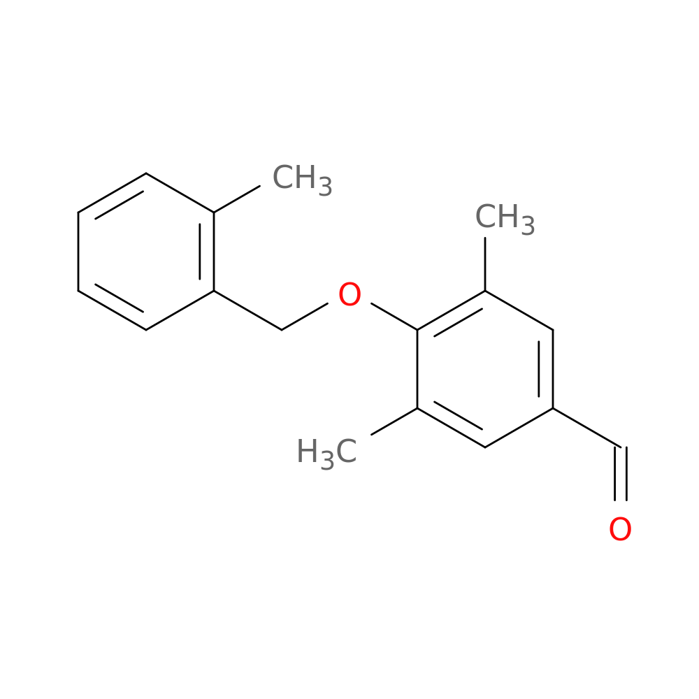 3,5-dimethyl-4-[(2-methylphenyl)methoxy]benzaldehyde