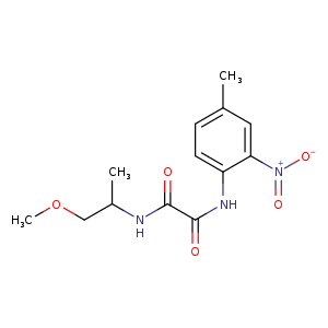 N-(1-methoxypropan-2-yl)-N'-(4-methyl-2-nitrophenyl)ethanediamide