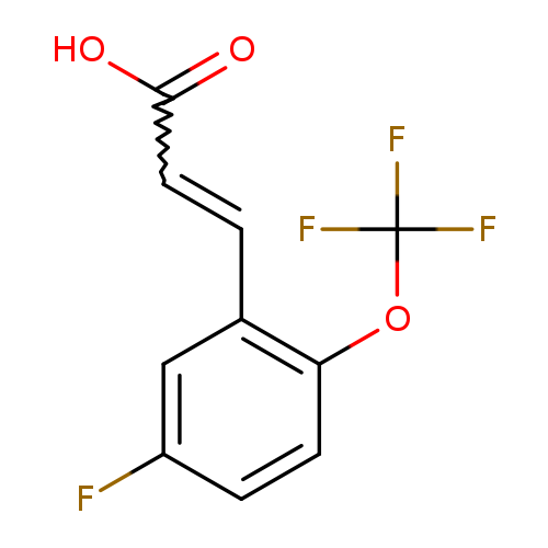 3-(5-Fluoro-2-(trifluoromethoxy)phenyl)acrylic acid